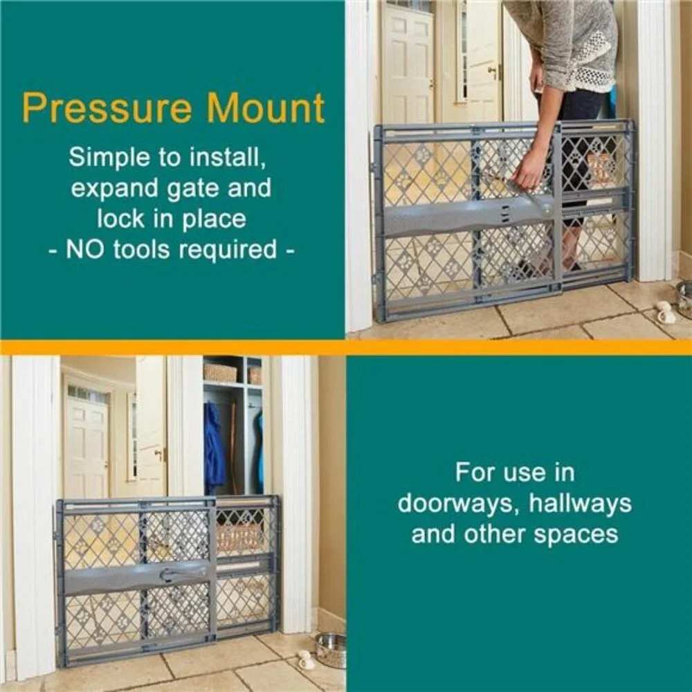 North States Paws Portable Pet Gate: 26-40